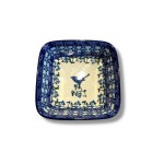 429 Bunzlau vierkant schaaltje 13 x 13 cm 1932X